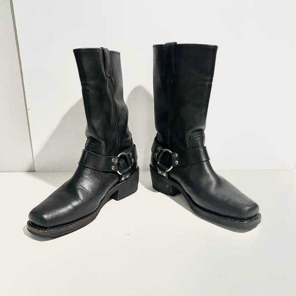 Women’s Harley Davidson Hustin Water Proof Riding Boots 7.5 - Picture 10 of 12